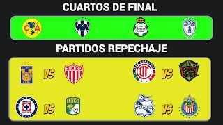 ASÍ se JUGARÁN los PARTIDOS de REPECHAJE en la LIGA MX torneo APERTURA 2022 [upl. by Luciana]