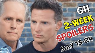 General Hospital 2Week Spoilers May 1324 Gregory Spirals amp Jason Scrambles gh generalhospital [upl. by Ellissa779]