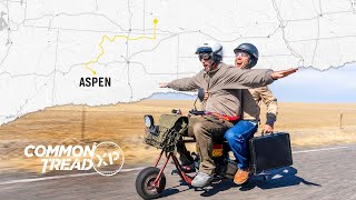 The Dumb and Dumber Mini Bike Road Trip  Common Tread XP [upl. by Akinar]