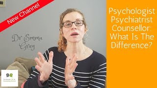 Psychologist Psychiatrist Counsellor What Is The Difference [upl. by Boycey301]