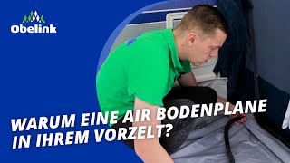 Warum eine Air Bodenplane in Ihrem Vorzelt  Obelink Vrijetijdsmarkt [upl. by Sherburne]