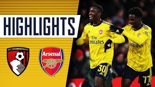 HIGHLIGHTS  Bournemouth 12 Arsenal  Emirates FA Cup [upl. by Adriel47]