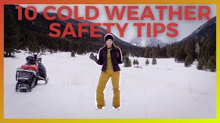 COLD WEATHER SAFETY VIDEO  10 tips for home and work [upl. by Piero]