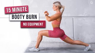 15 MIN BOOTY BURN WORKOUT  Target Your Glutes No Equipment  HIIT IT HARDER DAY 20 [upl. by Hcurob691]