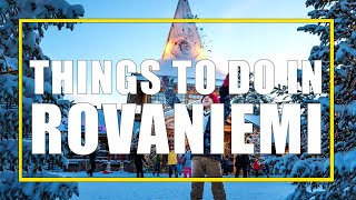 Fun Things To Do In Rovaniemi Finland For Families [upl. by Aneeroc]