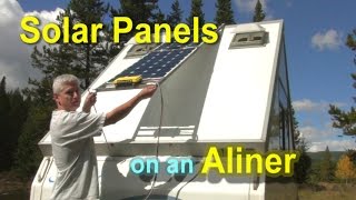 Adding Solar Panels to an Aliner [upl. by Ecirtael]