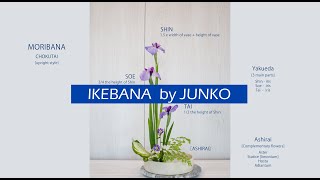 Ikebana Lessons Episode 1  Moribana Chokutai [upl. by Muncey334]