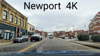 Newport TN USA  Driving Tour Downtown  4K [upl. by Craggy675]