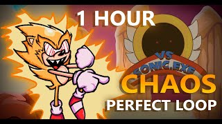 Chaos 1 HOUR Perfect Loop  Vs Sonicexe V2 NEW UPDATE  Friday Night Funkin [upl. by Yeldoow]