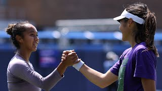 Emma Raducanu and Leylah Fernandez are set to play in Eastbourne [upl. by Brianne372]