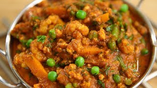 Vegetable Kurma  Mixed Vegetable Korma Recipe  Restaurant Style Korma  Recipe by Ruchi Bharani [upl. by Aihsenet]