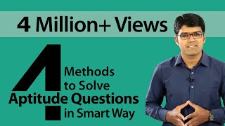 4 Methods to Solve Aptitude Questions in Smart Way  Quantitative Aptitude Shortcuts  TalentSprint [upl. by Ready]