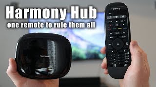 Harmony Hub Setup the SMART Universal Remote [upl. by Llerrut]