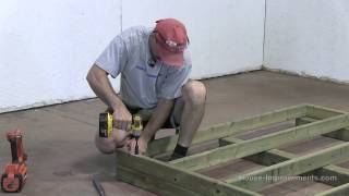 How To Build A Shed  Part 1 Building The Floor [upl. by Steinke]