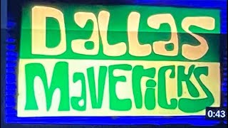 Spongebob Intro Dallas Mavericks EnglishTextless [upl. by Gypsie]