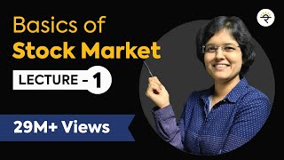 Basics of Stock Market For Beginners Lecture 1 By CA Rachana Phadke Ranade [upl. by Eirallih]