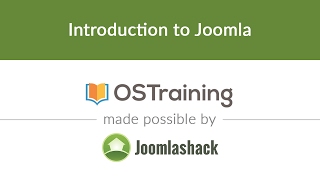 Joomla Beginner Class Lesson 1 Introduction to Joomla [upl. by Sedrul972]