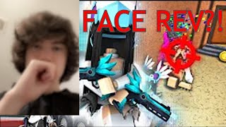 DEVY MM2 FACE REVEAL Korblox [upl. by Norvell]