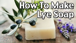 How To Make Old Fashioned Soap  How to make Lye Soap [upl. by Ycak368]