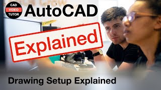 AutoCAD Explained  Setting the Drawing Limits [upl. by Cleland]