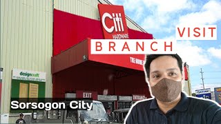 CITI Hardware Tour   Sorsogon City [upl. by Norrabal773]