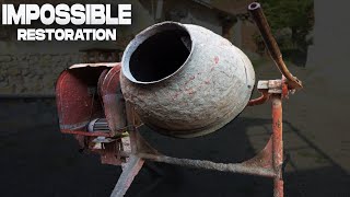 Old Concrete Mixer Restoration and Modification  PIMP MY MIXER [upl. by Nwavahs]