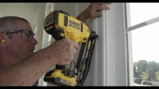 DEWALT DCN660 16 GA 20v MAX FINISH NAILER [upl. by Rowen402]