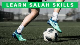 LEARN MOHAMED SALAH FOOTBALL SKILLS  how to play like Salah [upl. by Ahsenor]