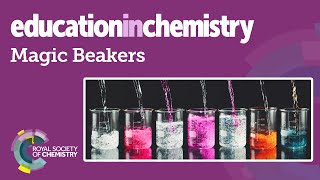 Magic beakers  chemistry colour change demonstration [upl. by Nicoline]