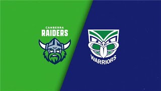 NRL Full Match Replay 2025  Canberra Raiders vs New Zealand Warriors  Round 1 [upl. by Leoine]