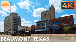 Beaumont Texas An UltraHD Real Time Driving Tour in Jefferson County Texas USA [upl. by Domash132]