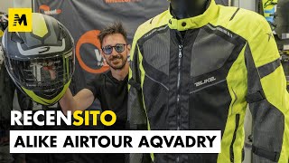 Wheelup Alike Airtour Aqvadry Recensione giacca touring moto [upl. by Grove77]