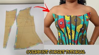 OVERBUST CORSET How to easily sew an overbust corset [upl. by Wootten]