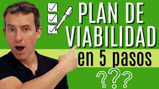 ¿Cómo hacer un PLAN de VIABILIDAD SENCILLO 💵💵 [upl. by Reynolds]