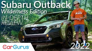 2022 Subaru Outback Wilderness Review Wild Thing  CarGurus [upl. by Leda323]