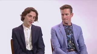 Armie Hammer amp Timothee Chalamet  Lovers‘ eyes [upl. by Aisatsanna]