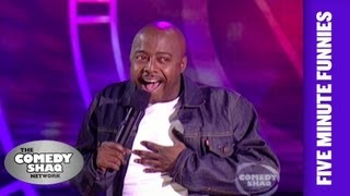 Donnell Rawlings⎢Brothers have two kinds of laughs⎢Shaqs Five Minute Funnies⎢Comedy Shaq [upl. by Iddet]