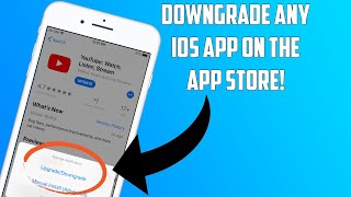 Get Old Versions Of ANY App On The App Store Working 2021 [upl. by Nallad]