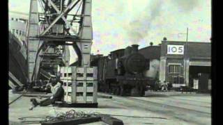 Railway Roundabout 1958 Southampton Docks [upl. by Wun]