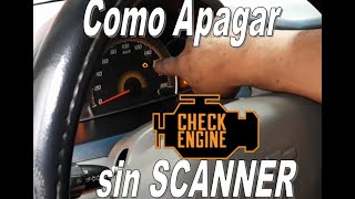 Como apagar el check engine sin scanner [upl. by Dosh279]