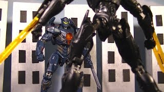 Gipsy Avenger vs Obsidian Fury stopmotion [upl. by Ellezig]