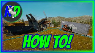 How To Set Up A Tier 3 Wash Plant In Gold Rush [upl. by Scuram]