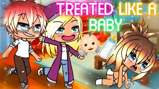 Treated Like A Baby  Gacha Life Mini Movie  GLMM   Farveay [upl. by Frederich595]