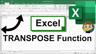 The Excel TRANSPOSE Function [upl. by Richer]