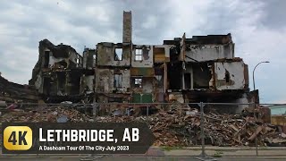 Lethbridge AB Driving Tour 4K [upl. by Lumpkin]