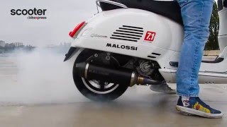 218cc Malossi Power Boost for Vespa GTS 125 [upl. by Guerra]