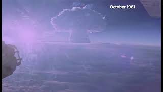 Russia releases secret footage of 1961 Tsar Bomba hydrogen blast  REUTERS [upl. by Agna774]