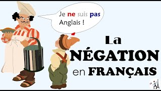 La Négation en francés  Cómo formar frases negativas en frances [upl. by Asoral]