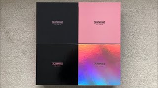 ♡Unboxing BLACKPINK 블랙핑크 1st Studio Album The Album Ver 1 2 3 amp 4♡ [upl. by Rhynd]