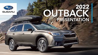 Présentation de la Subaru Outback 2022  Conçue pour la grande aventure [upl. by Araz710]